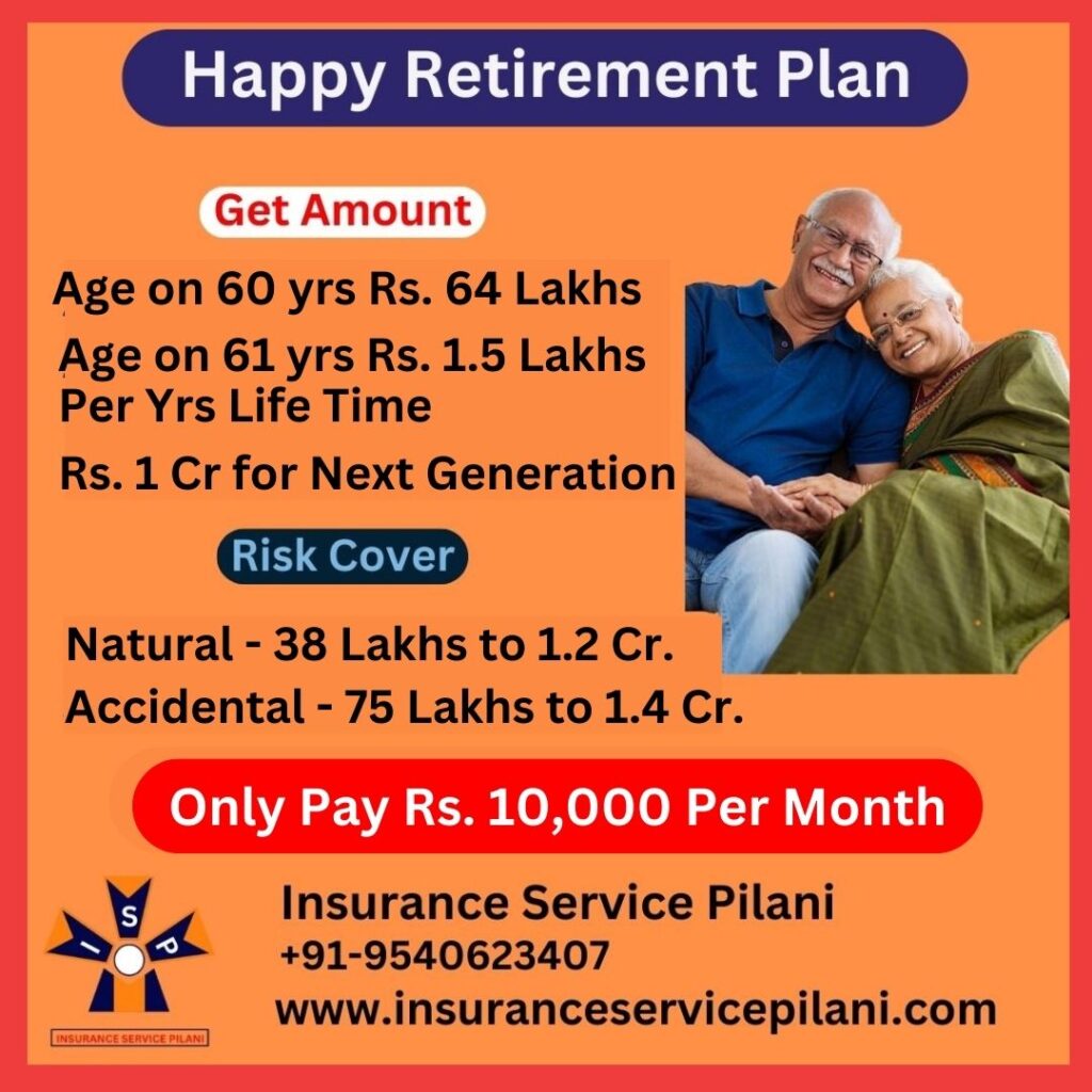 Life Insurance happy Retirement Plan